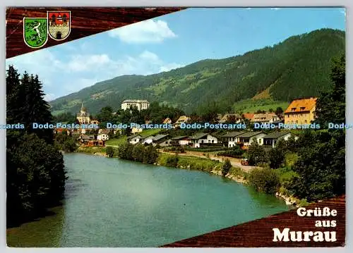D309885 Grusse aus Murau Österreich F Rubin