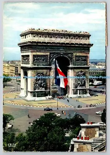 D307364 Paris L Arc de Triomphe Diplome Prestige France Mexichrome PM Paris R P