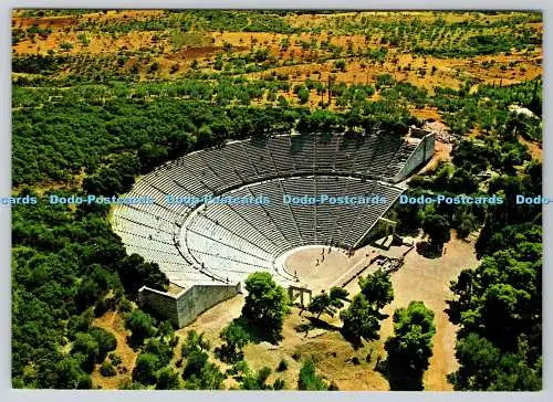 D304007 Epidauros Das Theater Olympia Farbe Griechenland Postkarte