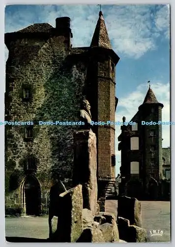 D307368 Salers Cantal Ville ancienne Modernes Theojac Limoges Diplome Prestige F