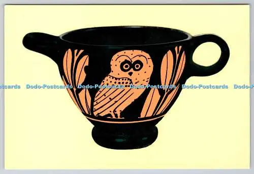 D304019 Museum von Korinth Attic rot figurierte Vase 5. Jh. MINOAS Publikationen C