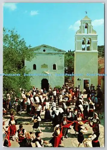 D307380 Das Dorf Korfu Griechenland Trimboli Pescara Italia