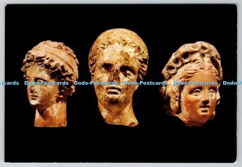 D304029 Antike Frisuren ETzaferis Athen Ancient Corinth Hannibal Foto Postca