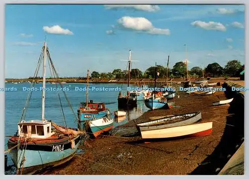 D310023 Essex Maldon Fischerboote auf dem Fluss Blackwater C F Charlick Witley P
