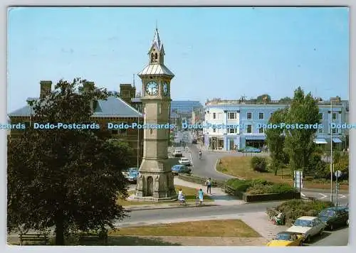 D304059 North Devon Barnstaple The Square Jarrold Norwich PM North Devon 1986 Po