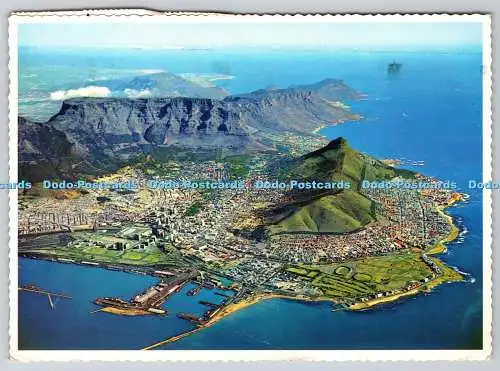 D310041 Kaphalbinsel Kapstadt mit den Marine Suburbs Green Point Sea Point a