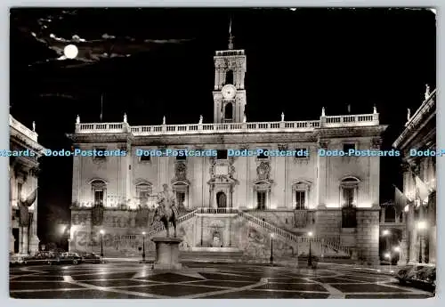 D301466 Roma Notturna The Capitol Bromofoto RP 1969
