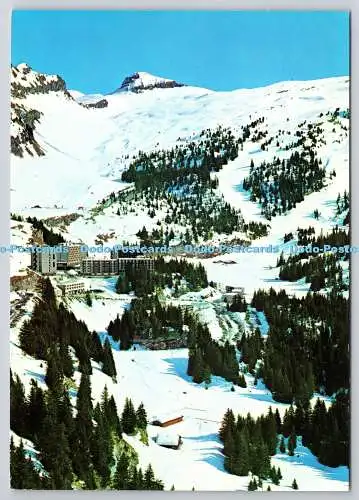 D307422 Flaine Haute Savoie La Station et les pistes principales Cellard S P A D