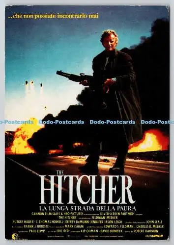 D307425 Filmpostkarte The Hitcher Cannon