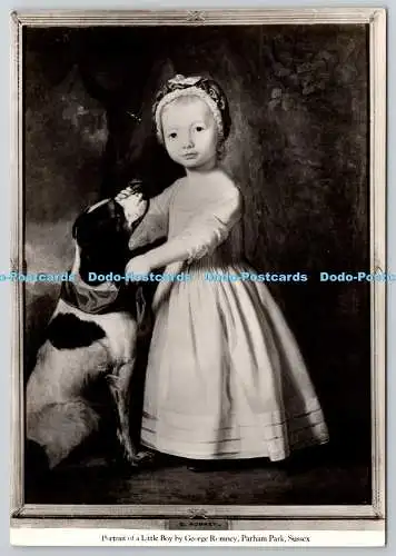 D307466 Porträt eines kleinen Jungen von George Romney Parham Park Sussex