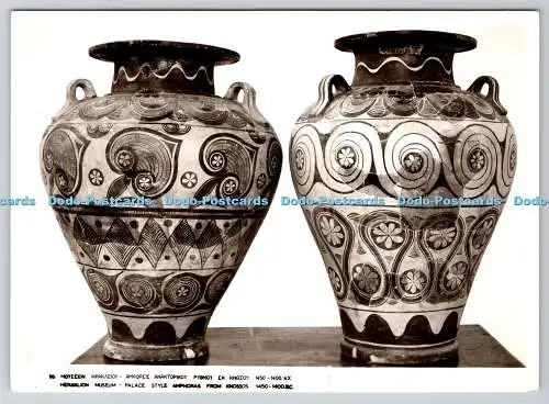 D304110 Heraklion Museum Palast Stil Amphoren von Knossos 1450 1400 v. Chr. 95 Alt