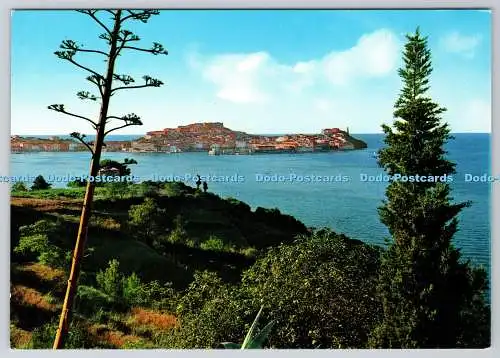 D304116 Isola D Elba Vief von Portoferraio Fratelli Pagano Genua Italien N 4339 Fo
