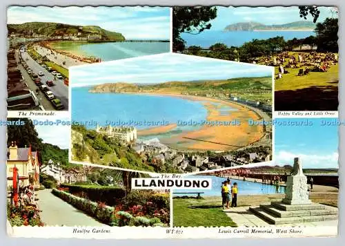 D310112 Llandudno Haulfre Gardens Die Promenade Happy Valley und Little Orme Val