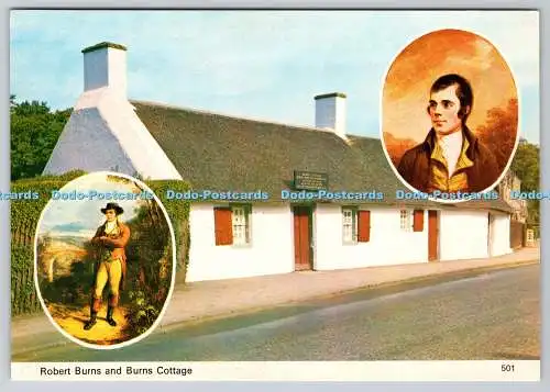 D304138 Robert Burns and Burns Cottage Scottish National Portrait Gallery Whiteh