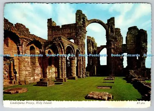 D310123 Holy Island Lindisfarne Priory Bamforth and Co Ltd