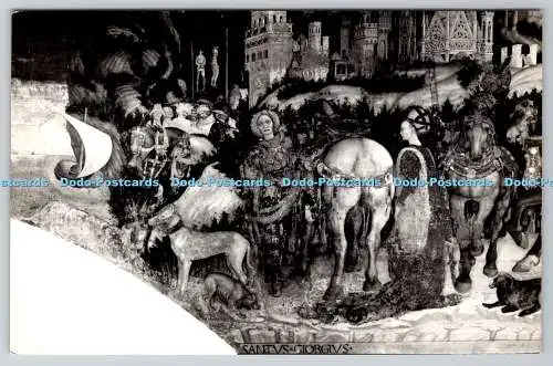 D301586 Der Heilige Georg und die Prinzessin Verona Santa Anastasia Sistema Brevetta