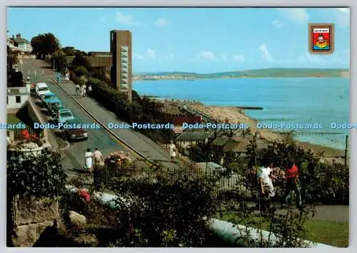 D304212 Shanklin Isle of Wight Keats Green The Lift Teil der Esplanade W J Ni