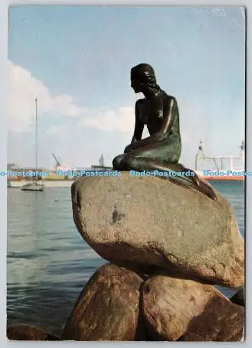 D307600 Copenhagen Die kleine Meerjungfrau von Edvard Eriksen Dancolor FRA Ektchrome G