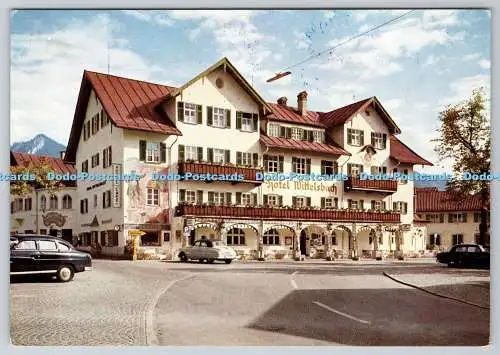 D304297 Oberammergau Hotel Wittelsbach Emil Kohn München Hotelstempel Nr 107 P