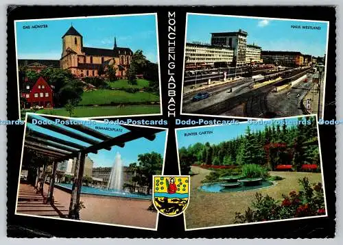 D310273 Mönchengladbach Das Münster Bunter Garten Haus Westland Krüger Multi Vie