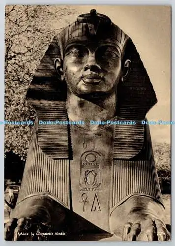 D307675 Eine Sphinx von Kleopatra Nadel GF A Gordon Fraser Karte Eric de Mare