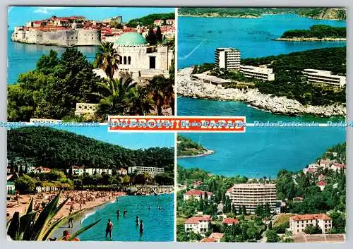 D301714 Dubrovnik Lapad Turistkomerc Zagreb Multi View 1982