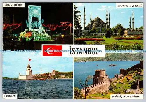 D304312 Istanbul ve Guzellikleri Grüße aus Instanbul Taksim Abidesi Sultana