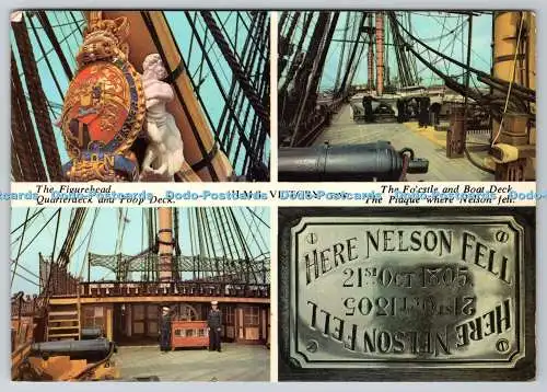 D310289 H M S Victory The Furehead Quarterdeck and Poop Deck Harvey Barton Andy