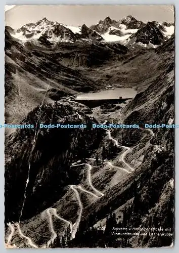 D307678 Silvretta Hochalpenstrasse mit Vermuntausse und Litznergruppe Agfa 196