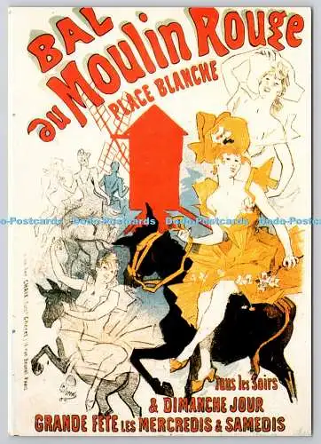 D307687 Bal eu Moulin Rouge place blanche Danse F Nugeron France