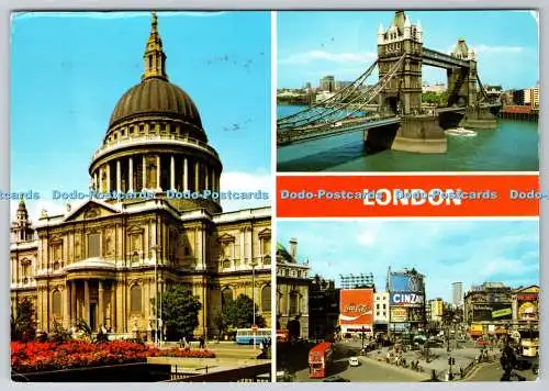 D310322 London St Paul Tower Bridge Piccadilly Circus E T W Dennis and Sons Ltd
