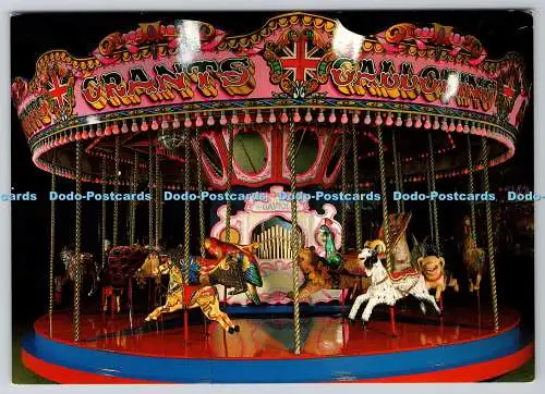 D304354 Somerset Wells Wookey Hole Der Jahrmarkt bei Nacht Unichrome von Bath Pos