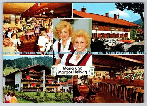 D304367 Maria un Margot Hellwig Zum Kuhstall signed Autogramm Toni Landenhammer