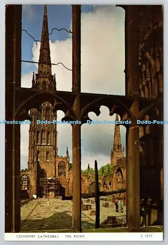 D307767 Coventry Cathedral The ruines Judges Hastings England