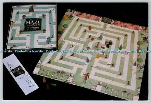 D301815 Das Spiel des Labyrinths Eine Unterhaltung für 2 bis 4 Spieler Oxford Games Ltd Ox
