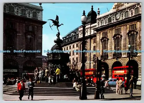 D304406 London Piccadilly Circus John Hinde London F R P S Westminster 1965