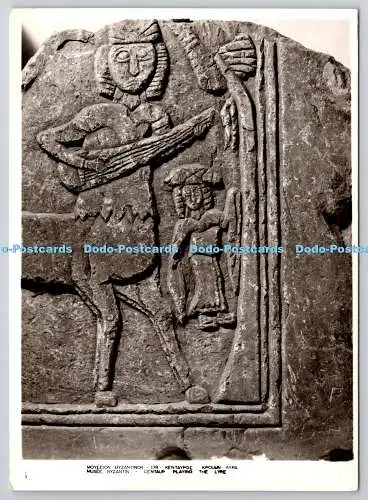 D307777 Musee Byzantin Centaur Playing the Lyre