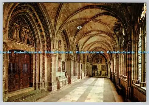 D310395 Burgos Kathedrale Kreuzgang und Kapelle St. Katharina Tür XIII Jahrhundert Fisa