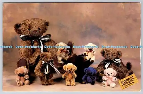 D301824 Toys Bears Connoiseur 3 Größen Merrythought International Collectors Rang