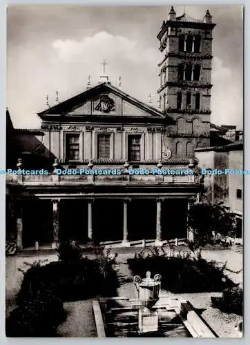 D307782 Roma St Cecilia in Trastevere Facciata Bromostampa Torino RP