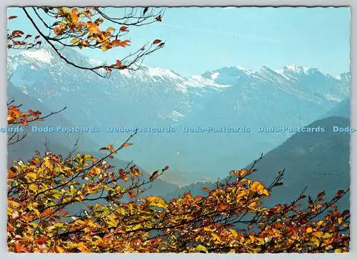 D304413 Blick ins Ostrachtal Rauhorn Kugelhorn Jubilausweg Kastenkopf Alpelekop