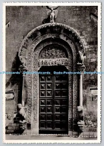 D307783 Bitonto Cattedrale Monumento Nazionale Portale Principale Garofalo Gaeta