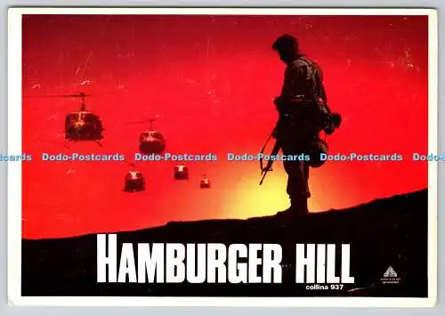 D304414 Hamburger Hill Collina 937 Film 1987 Postkarte