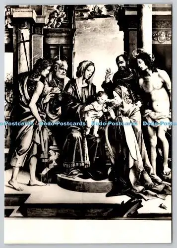 D307784 Bologna Basilica di St Domenico Lo Sposalizio di St Caterina V M Filippi