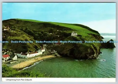 D304438 Dyfed Llangranog from Pen Cilborth E T W Dennis Scarborough Glyn Aforn S