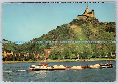 D304477 Marksburg Rhein A F K H 1970 Postkarte