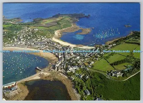 D301901 St Mary Isle of Scilly Hugh Town von der Air Beric Tempest and Co Ltd F