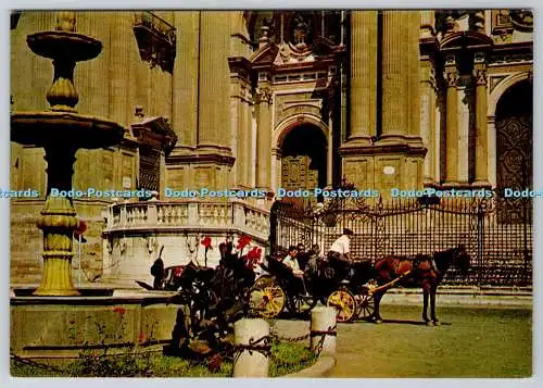 D301924 Costa del Sol Malaga The Cathedral J Arthur Dixon Ltd