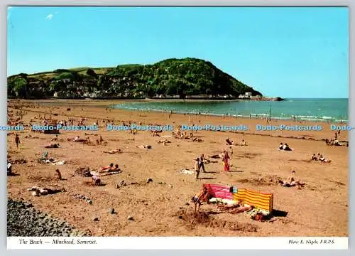 D310518 Südwestengland Somerset Minehead Beach E Nagele F R P S Irland Post