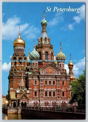 D304531 St Petersburg Die Kirche der Auferstehung Christi P Demidov O Trubs